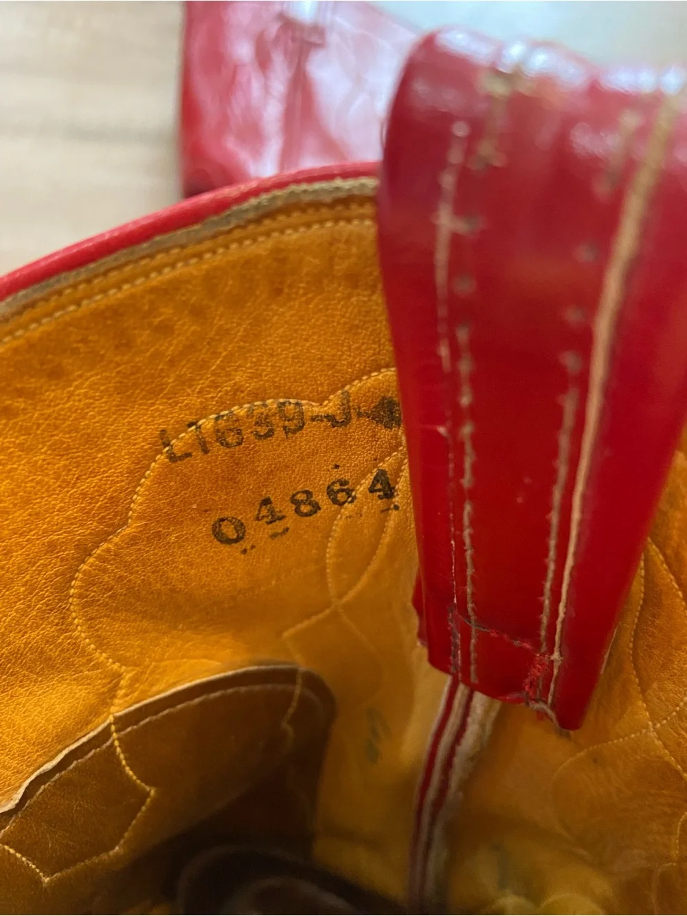Tony Lama Vintage Leather Lizard Wingtip Cowgirl Boots - Picture 9 of 9